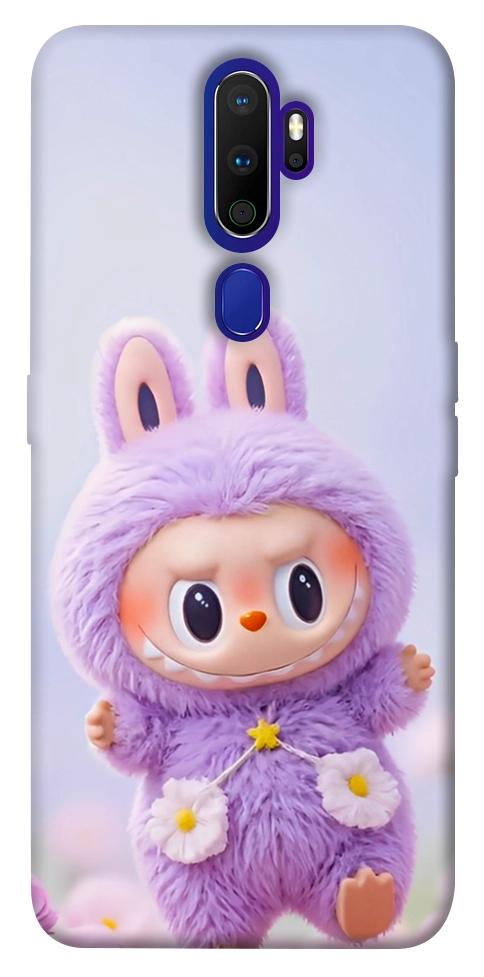 Чохол Labubu purple для Oppo A9 (2020)