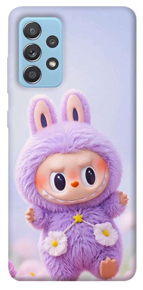 Чехол Labubu purple для Galaxy A52