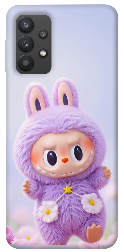 Чохол Labubu purple для Galaxy A32 4G