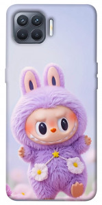 Чехол Labubu purple для Oppo Reno 4 Lite
