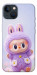 Чохол Labubu purple для iPhone 13