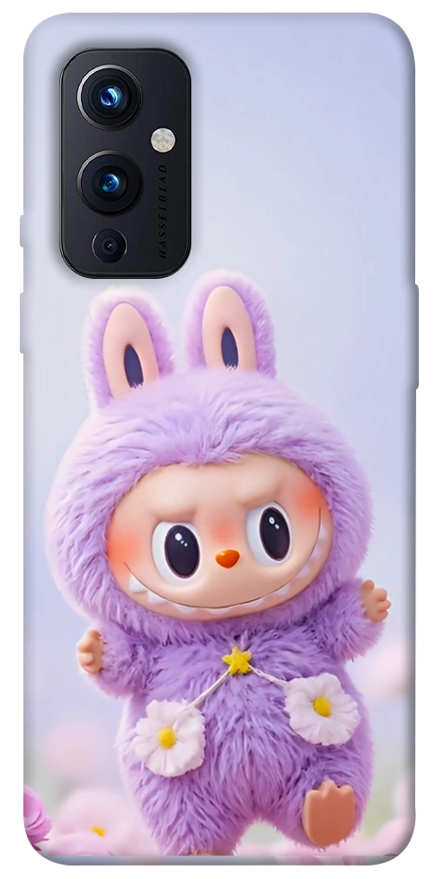 Чохол Labubu purple для OnePlus 9