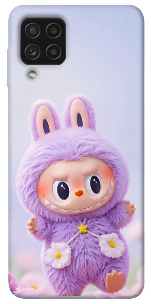 Чехол Labubu purple для Galaxy A22 4G