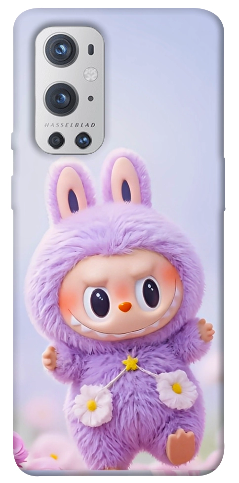 Чехол Labubu purple для Oneplus 9 pro