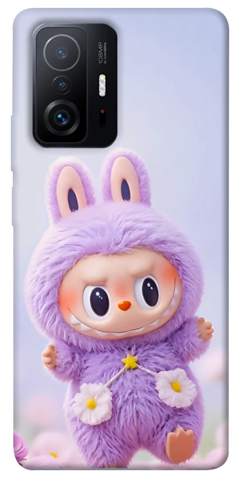 Чохол Labubu purple для Xiaomi 11T