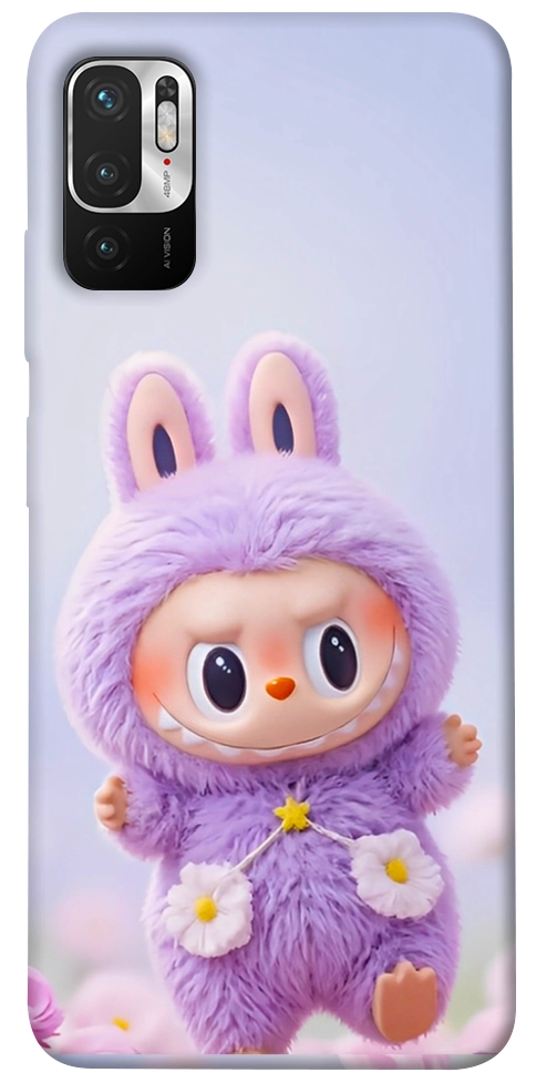 Чехол Labubu purple для Xiaomi Poco M3 Pro