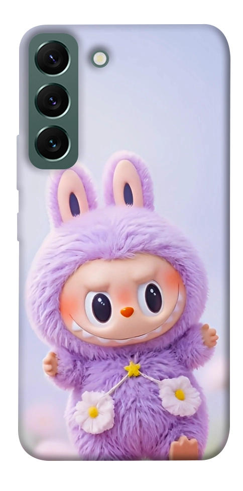 Чохол Labubu purple для Galaxy S22