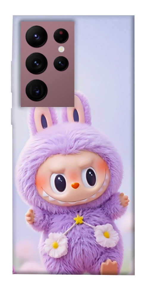 Чехол Labubu purple для Galaxy S22 Ultra