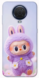 Чохол Labubu purple для Nokia G20