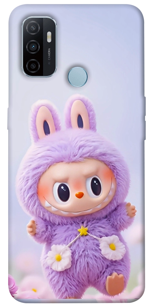 Чехол Labubu purple для Oppo A32