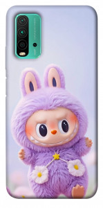 Чехол Labubu purple для Xiaomi Redmi 9T