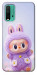 Чохол Labubu purple для Xiaomi Redmi Note 9 4G