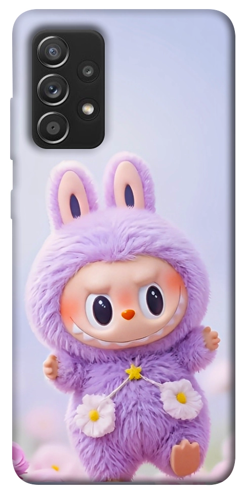 Чохол Labubu purple для Galaxy A52s