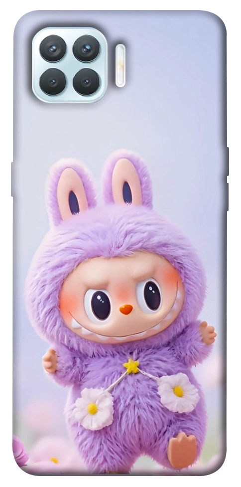 Чехол Labubu purple для Oppo F17 Pro