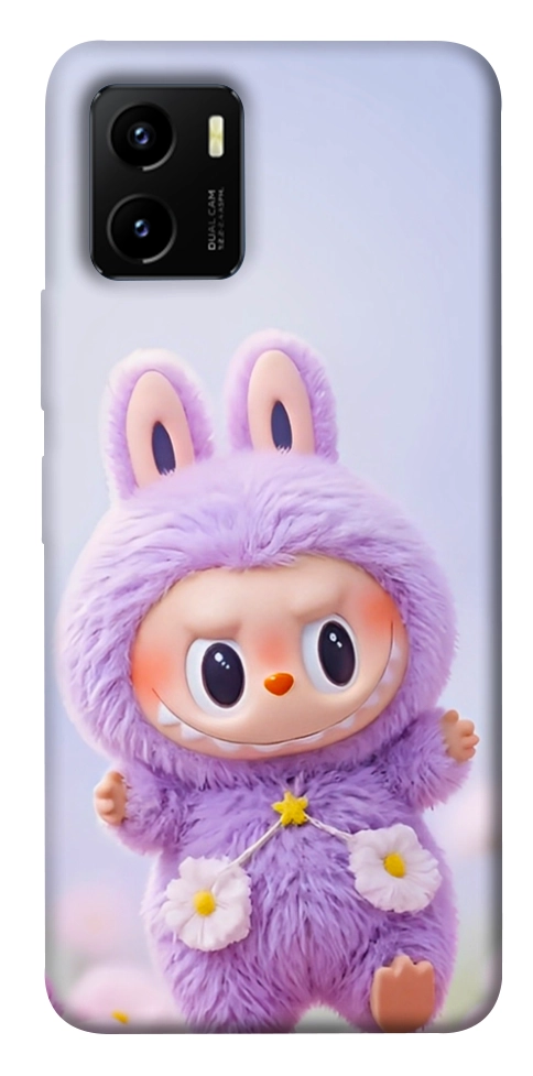 Чехол Labubu purple для Vivo Y15s