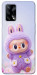 Чехол Labubu purple для Oppo F19