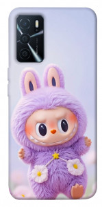 Чехол Labubu purple для Oppo A16s