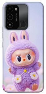Чехол Labubu purple для TECNO Spark 8C