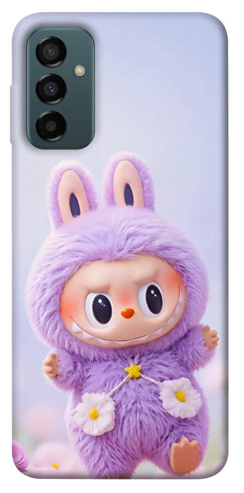 Чохол Labubu purple для Galaxy M13 4G