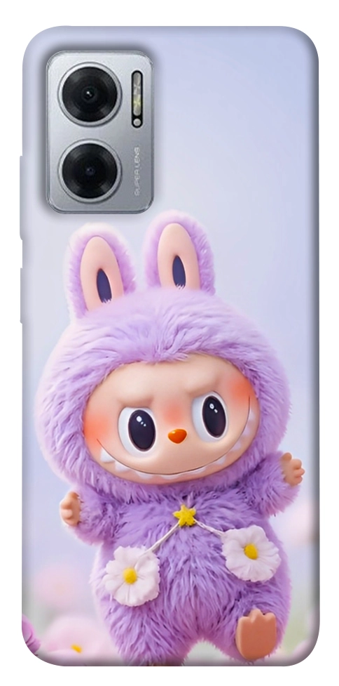 Чехол Labubu purple для Xiaomi Redmi Note 11E