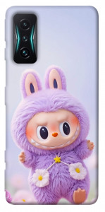 Чехол Labubu purple для Xiaomi Redmi K50 Gaming