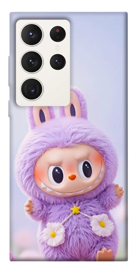 Чохол Labubu purple для Galaxy S23 Ultra