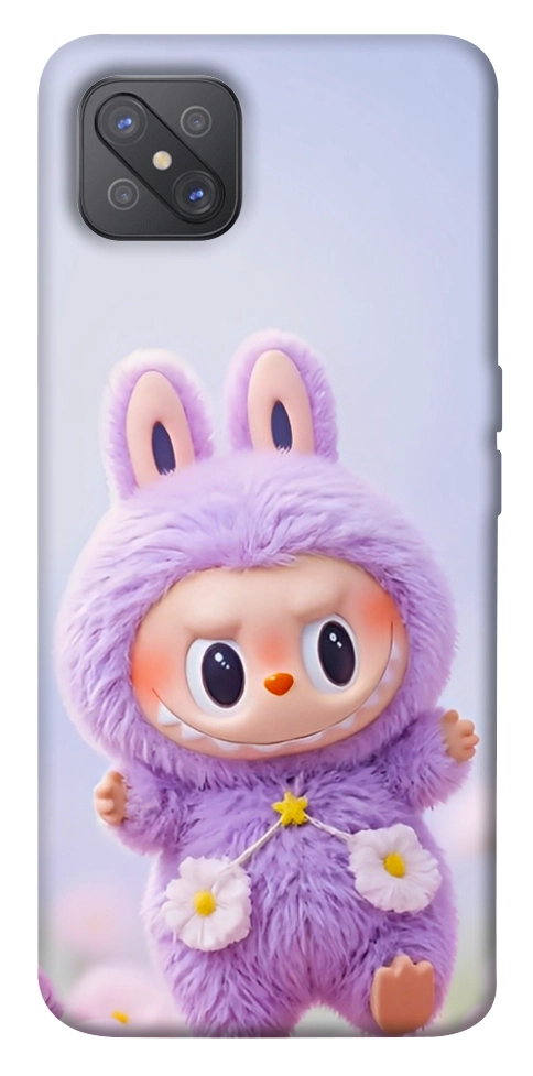 Чохол Labubu purple для Oppo A92s