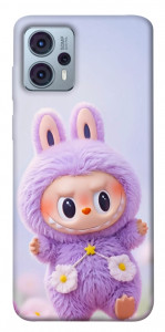 Чехол Labubu purple для Motorola Moto G23