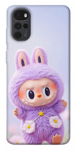 Чехол Labubu purple для Motorola Moto G22