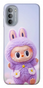 Чехол Labubu purple для Motorola Moto G31