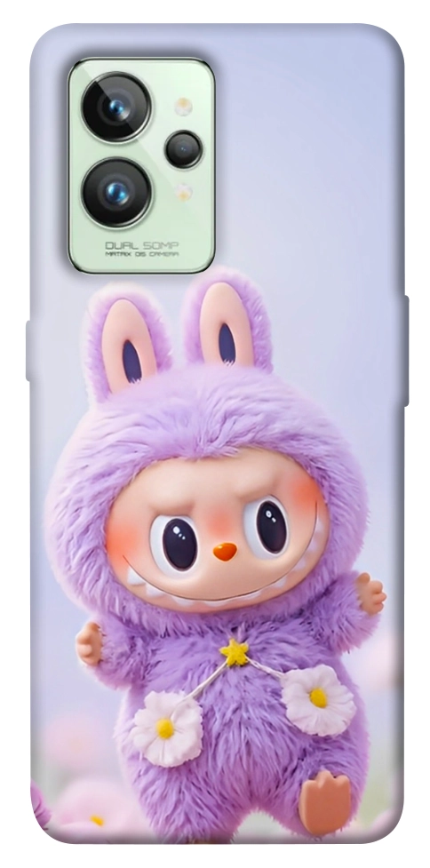 Чохол Labubu purple для Realme GT2