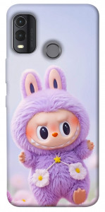 Чехол Labubu purple для Nokia G11 Plus