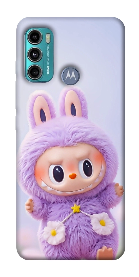 Чехол Labubu purple для Motorola Moto G60