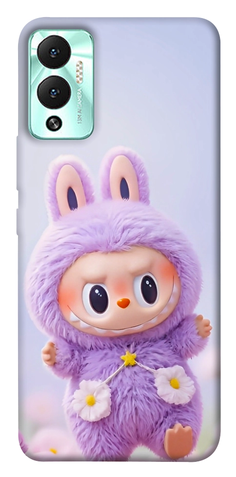 Чохол Labubu purple для Infinix Hot 12 Play