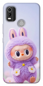 Чохол Labubu purple для Nokia C21 Plus