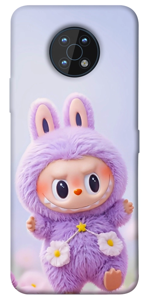 Чехол Labubu purple для Nokia G50