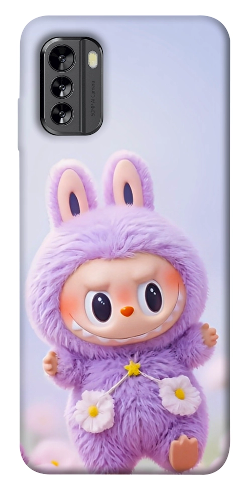 Чохол Labubu purple для Nokia G60