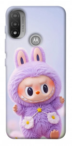Чехол Labubu purple для Мotorola Moto E20