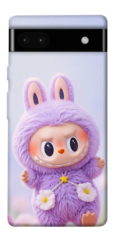 Чехол Labubu purple для Google Pixel 6A