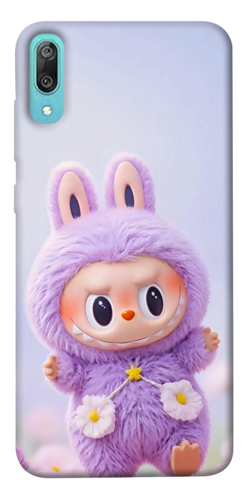 Чехол Labubu purple для Huawei Y6 Pro (2019)
