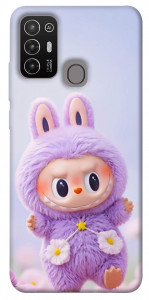 Чехол Labubu purple для ZTE Blade A52