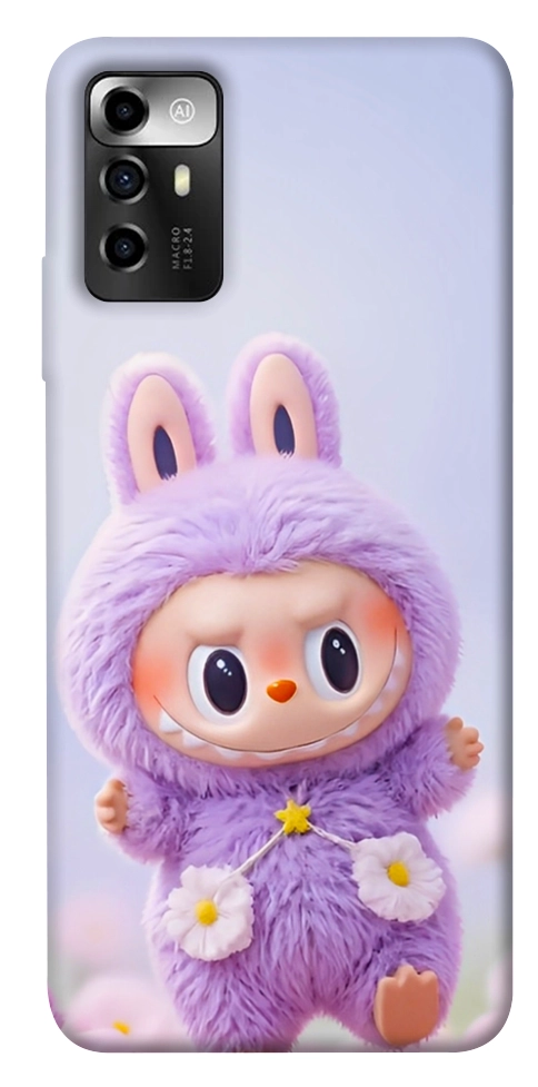Чехол Labubu purple для ZTE Blade A72