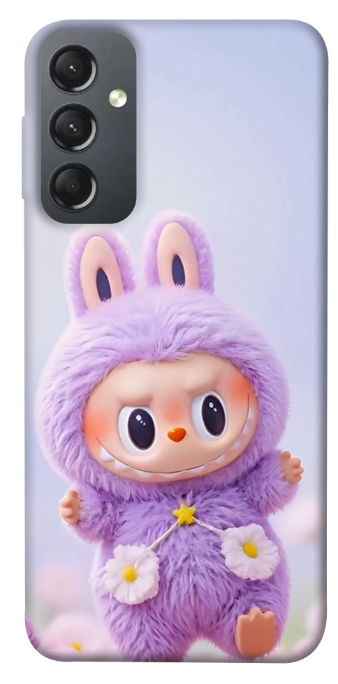 Чехол Labubu purple для Galaxy A24 4G