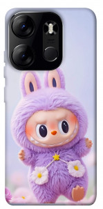 Чохол Labubu purple для Tecno Spark Go 2023