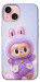 Чохол Labubu purple для iPhone 15