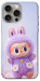 Чехол Labubu purple для iPhone 15 Pro Max