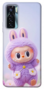 Чехол Labubu purple для TECNO Camon 17 Pro