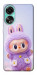 Чохол Labubu purple для Oppo A78 4G