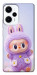 Чехол Labubu purple для Xiaomi Poco F5
