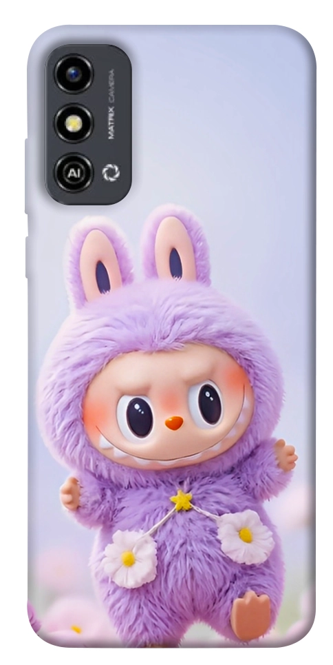 Чохол Labubu purple для ZTE Blade A53